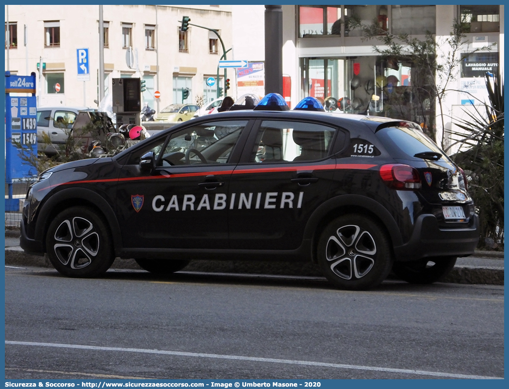 CC DW212
Arma dei Carabinieri
Comando Unità per la Tutela Forestale, 
Ambientale e Agroalimentare
Citroen C3 III serie
Allestitore Focaccia Group S.r.l.
Parole chiave: CC;C.C.;Arma;dei;Carabinieri;Comando;Unità;per;la;Tutela;Forestale;Ambientale;Agroalimentare;Citroen;C3;Focaccia