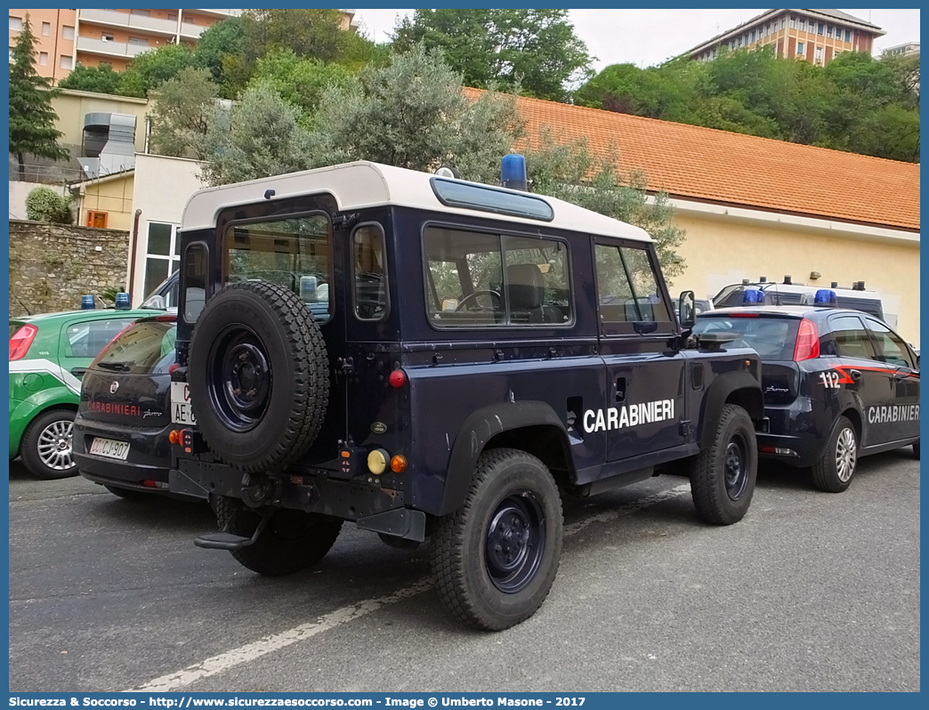 CC AE821
Arma dei Carabinieri
Centro e Nuclei Subacquei
Land Rover Defender 90
Parole chiave: CC;C.C.;Arma;Carabinieri;Centro;Nucleo;Nuclei;Subacquei;Sommozzatori;Land;Rover;Defender;90