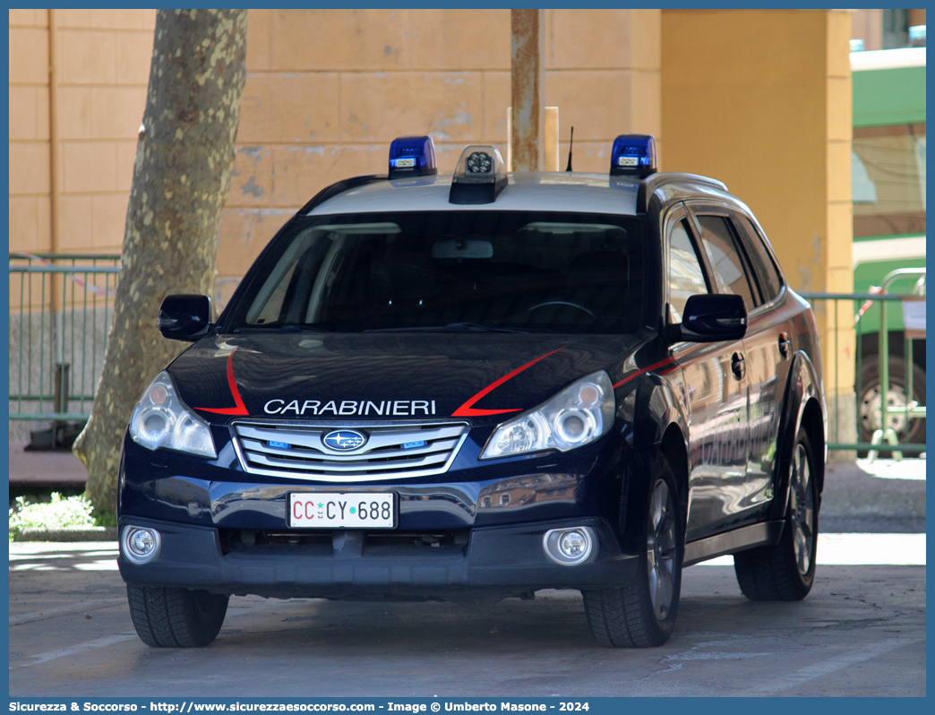 CC CY688
Arma dei Carabinieri
Aliquota di Primo Intervento
Subaru Outback IV serie
Parole chiave: CC;C.C.;Arma;dei;Carabinieri;Nucleo;Radiomobile;Subaru;Outback;API;A.P.I.;Aliquota;Primo;Intervento