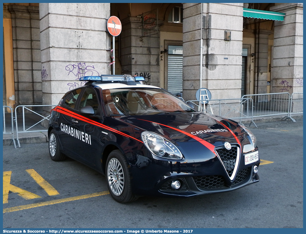 CC DQ803
Arma dei Carabinieri
Alfa Romeo Nuova Giulietta
I serie II restyling
Allestitore Nuova Carrozzeria Torinese S.r.l.
Parole chiave: C.C.;CC;Arma;dei;Carabinieri;Alfa;Romeo;Giulietta;nct;Nuova;Carrozzeria;Torinese