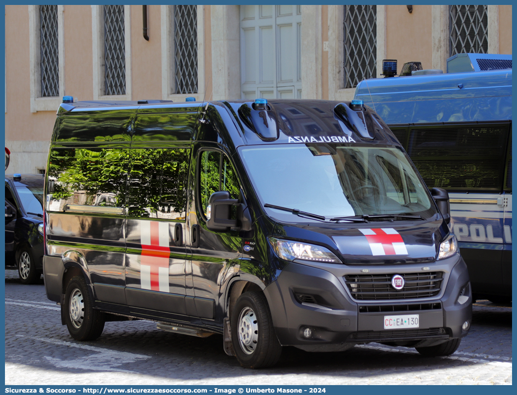 CC EA130
Arma dei Carabinieri
Reggimento Corazzieri
Fiat Ducato III serie restyling
Allestitore Orion S.r.l.
Parole chiave: CC;C.C.;Arma;dei;Carabinieri;Reggimento;Corazzieri;Fiat;Ducato;X290;Orion