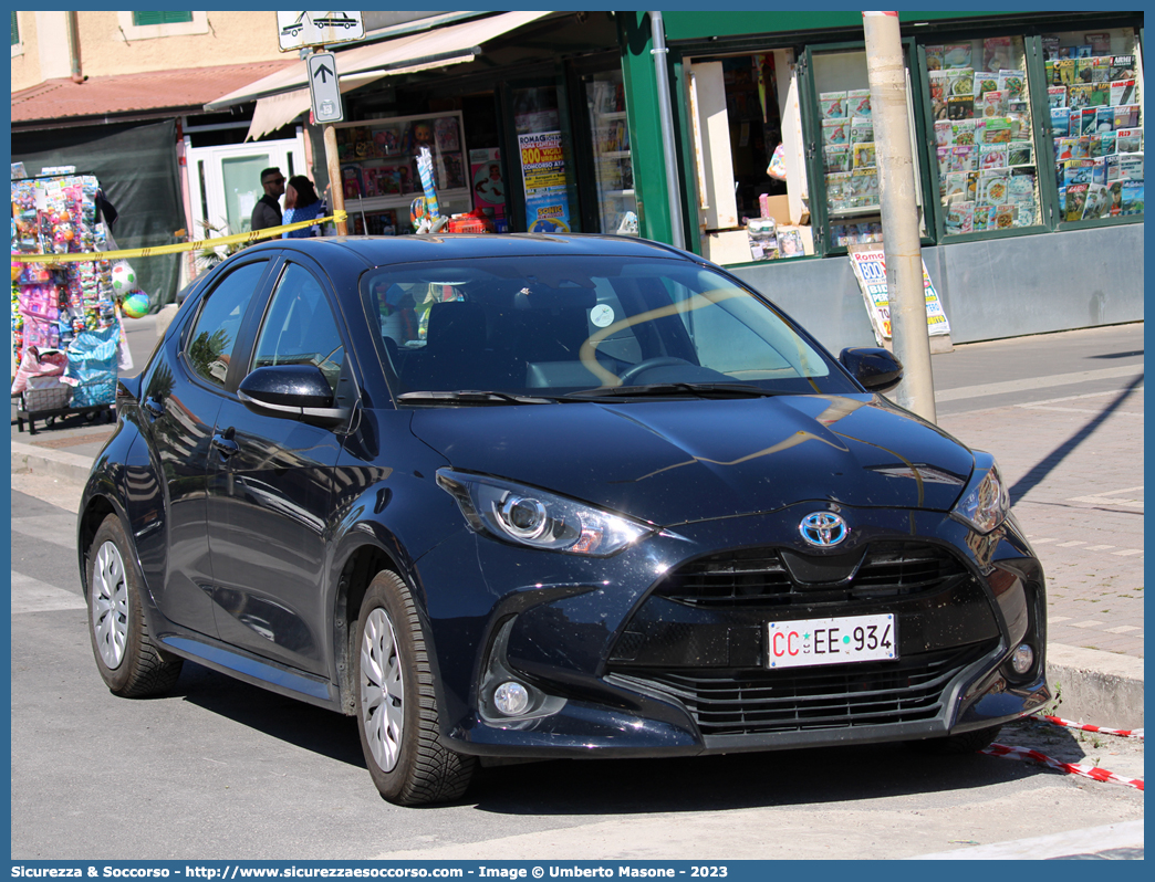 CC EE934
Arma dei Carabinieri
Toyota Yaris Hybrid V serie
Parole chiave: CC;C.C.;Arma;dei;Carabinieri;Toyota;Yaris;Hybrid