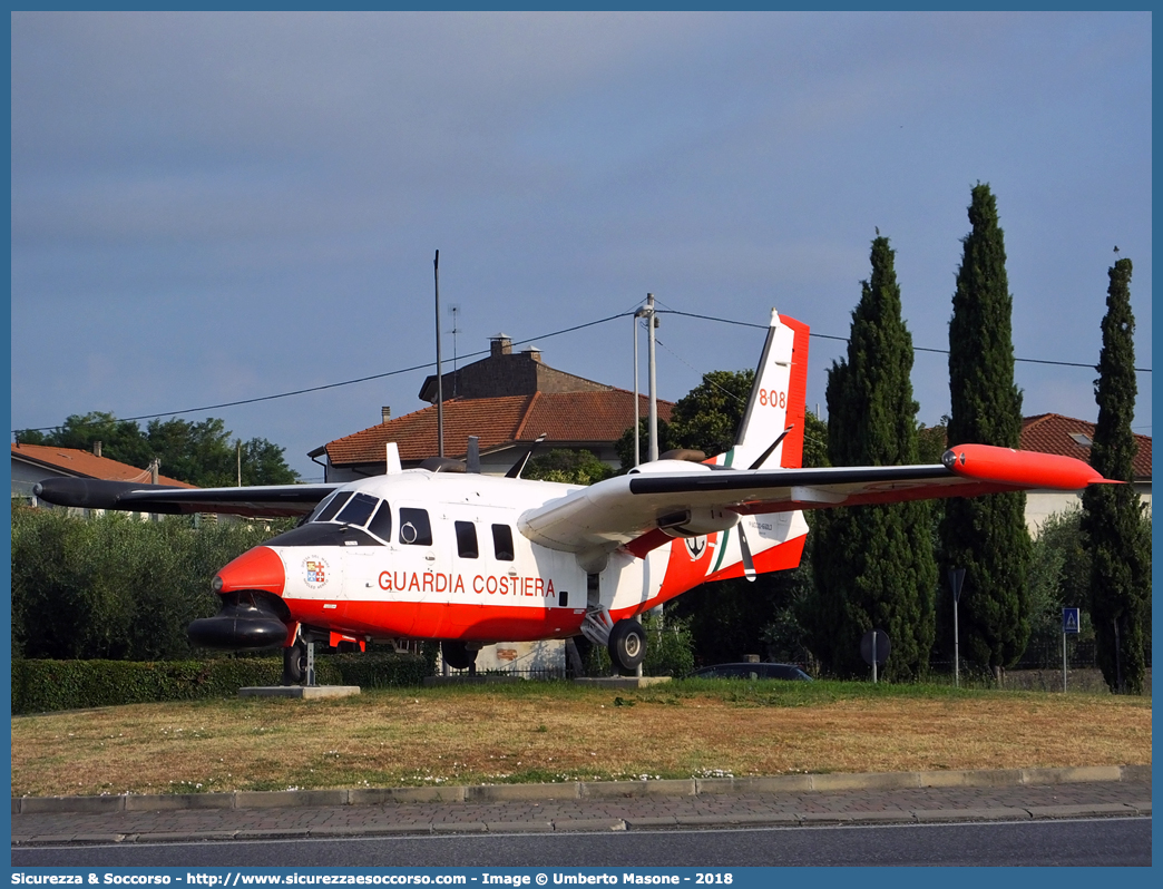 MM25166 / 8-08 "Orca 08"
Corpo delle Capitanerie di Porto
Guardia Costiera 
Piaggio P166DL3
Parole chiave: CP;GC;C.P.;G.C.;Guardia;Costiera;Capitaneria;Capitanerie;di;Porto;Piaggio;P166;DL3;P166DL3