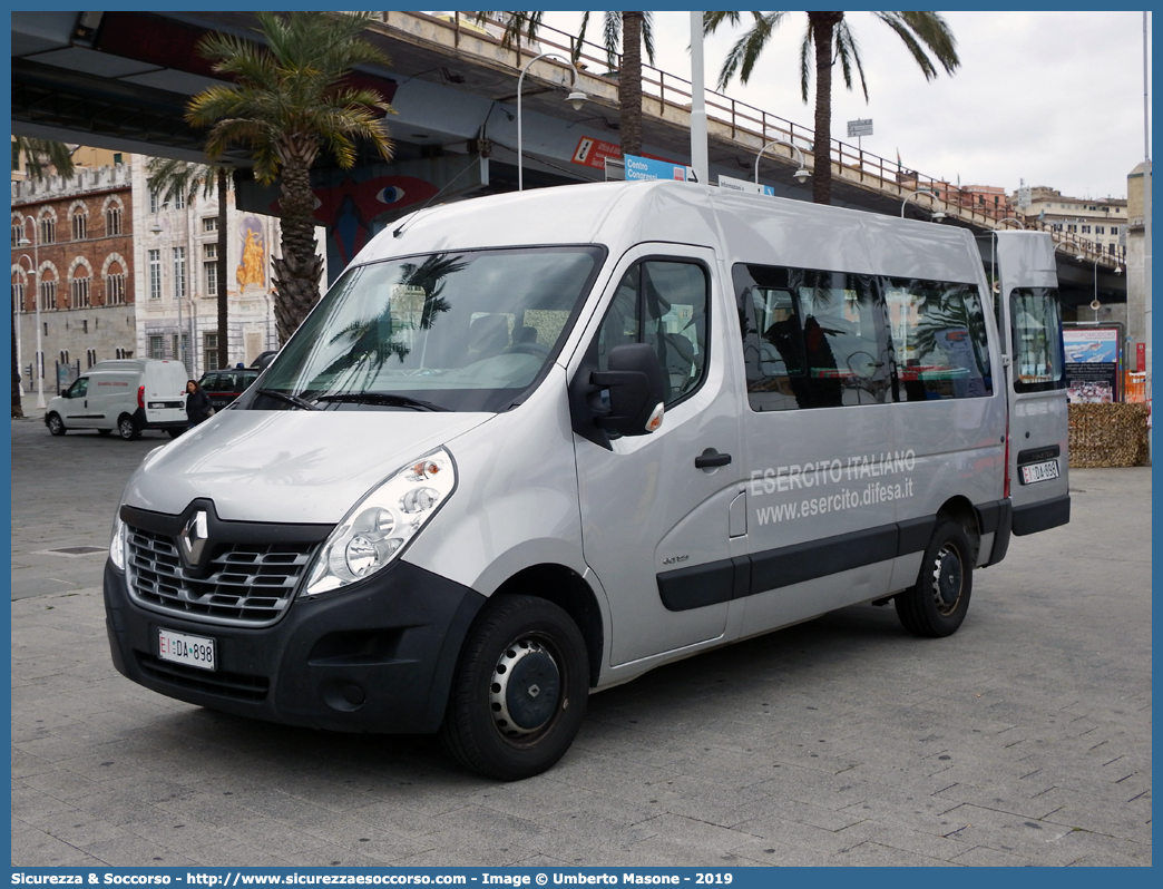 EI DA898
Esercito Italiano
Renault Master IV serie
Parole chiave: EI;E.I.;Esercito;Italiano;Renault;Master