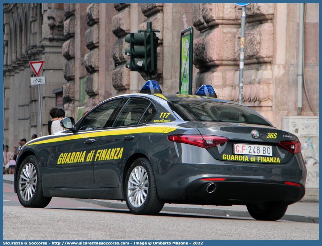 GdiF 248BQ
Guardia di Finanza
Alfa Romeo Nuova Giulia
Parole chiave: GdiF;G.D.F.;GDF;Guardia;di;Finanza;Alfa;Romeo;Giulia