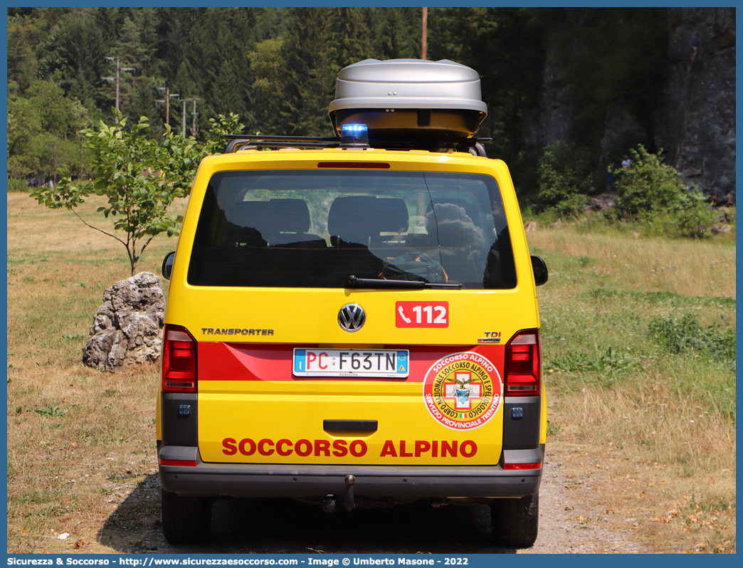 PC F63TN
Corpo Nazionale
Soccorso Alpino e Speleologico
Delegazione Alpina IV Trentino
Volkswagen Transporter T6
Parole chiave: CNSAS;C.N.S.A.S.;Corpo;Nazionale;Soccorso;Alpino;Speleologico;Trentino;Trento;SAT;S.A.T.;Volkswagen;Transporter;T6