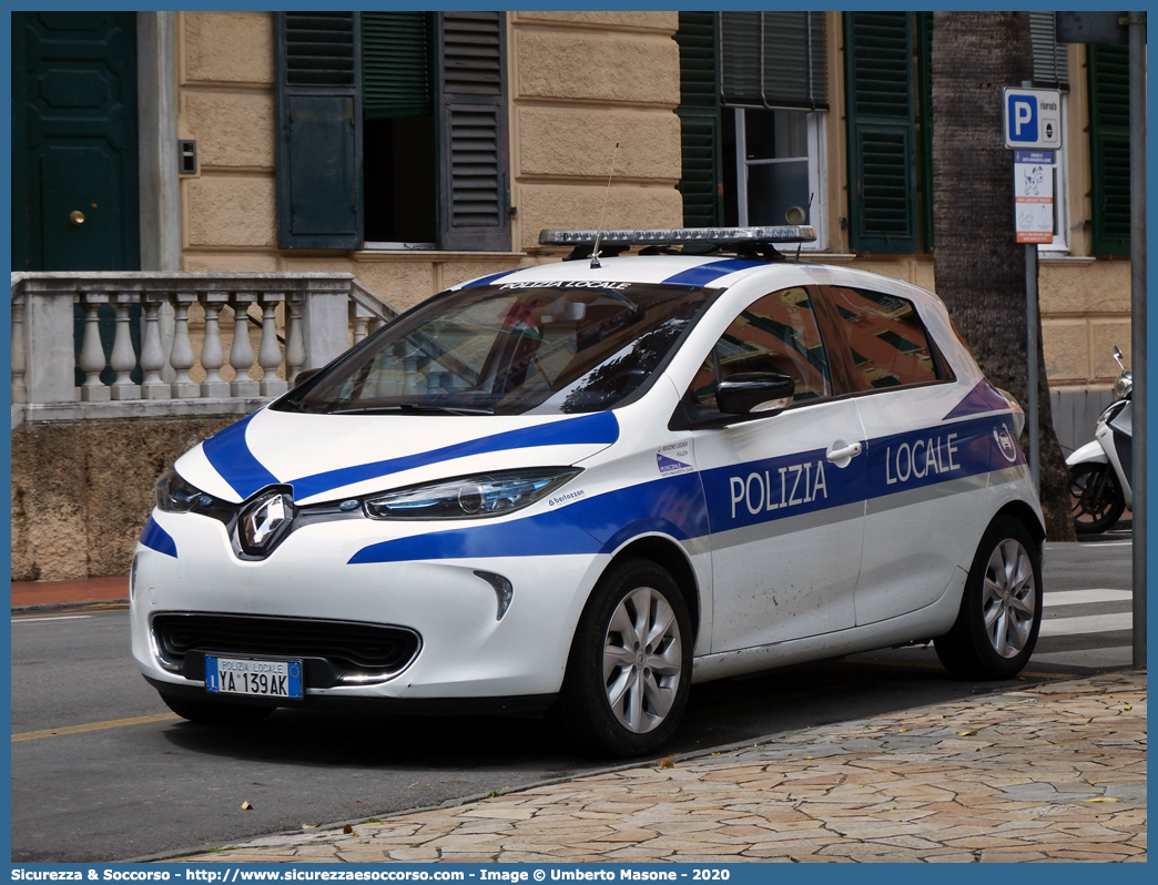 Polizia Locale YA139AK
Polizia Locale
Comune di Santa Margherita Ligure
Renault Zoe
Allestitore Bertazzoni S.r.l.
Parole chiave: Polizia;Locale;Munipale;Santa;Margherita;Ligure;Renault;Zoe;Bertazzoni;YA139AK;YA 139 AK