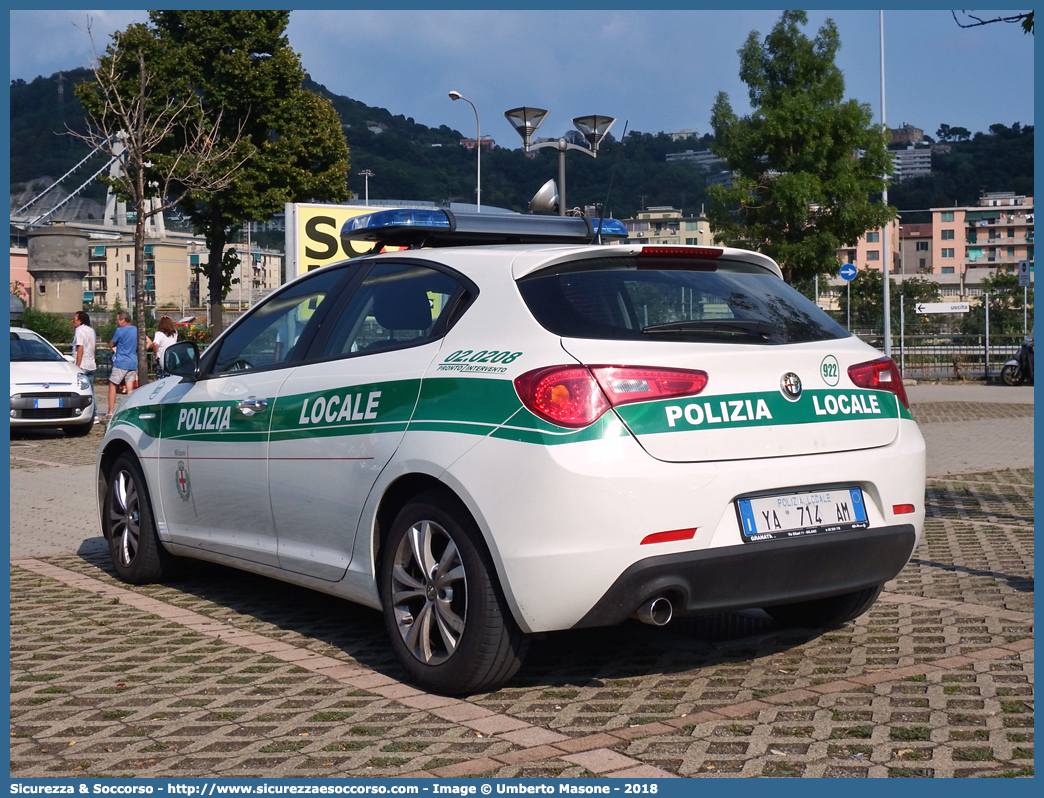 Polizia Locale YA714AM
Polizia Locale
Comune di Milano
Alfa Romeo Nuova Giulietta
I serie I restyling
Allestitore Focaccia Group S.r.l.
Parole chiave: P.L.;P.M.;PL;PM;Polizia;Municipale;Locale;Milano;Alfa;Romeo;Nuova;Giulietta;Focaccia;YA714AM;YA 714 AM