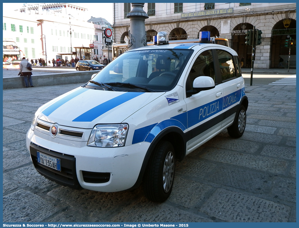 Polizia Locale YA135AH
Polizia Locale
Comune di Boissano
Fiat Nuova Panda 4x4 I serie
Allestitore Ciabilli S.r.l.
Parole chiave: Polizia;Locale;Municipale;Boissano;Fiat;Panda;4x4;4 x 4;Ciabilli