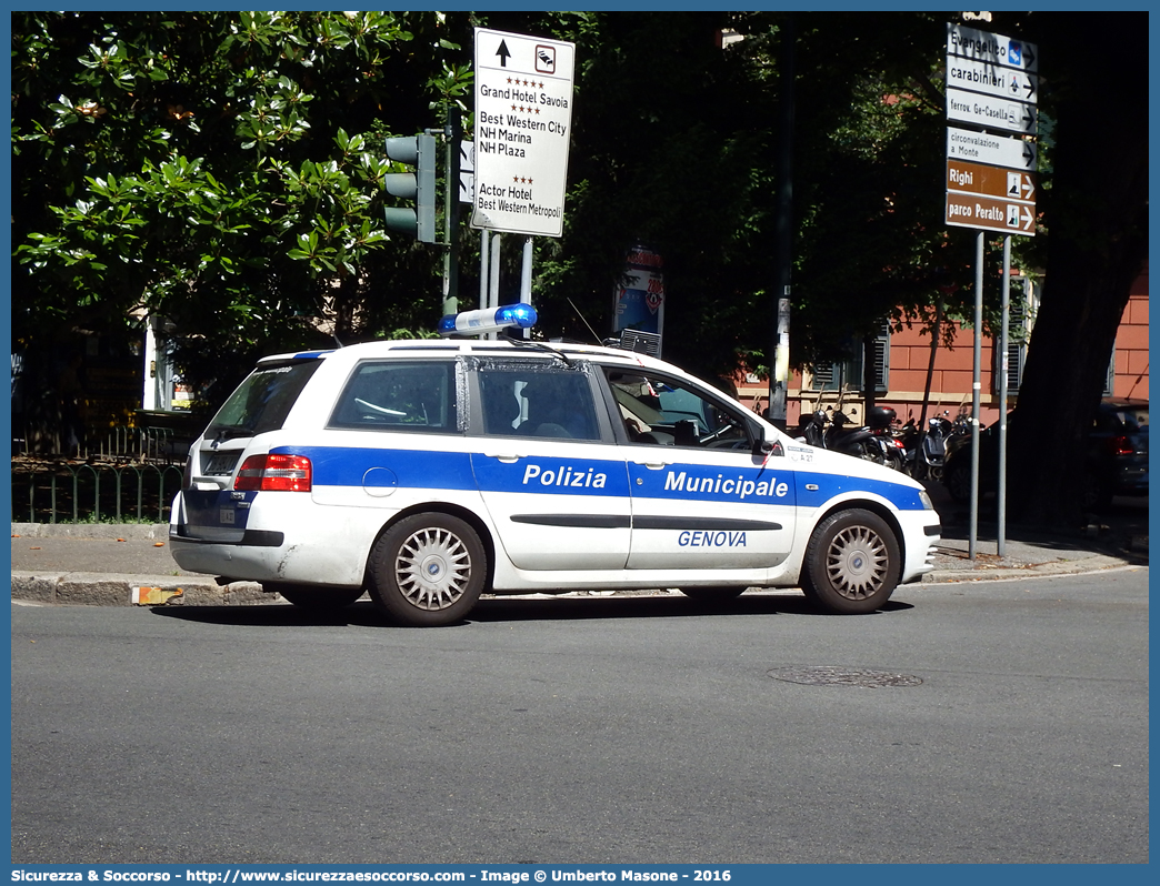 -
Polizia Municipale
Comune di Genova
Fiat Stilo Multiwagon I serie
Parole chiave: Polizia;Locale;Municipale;Genova;Fiat;Stilo