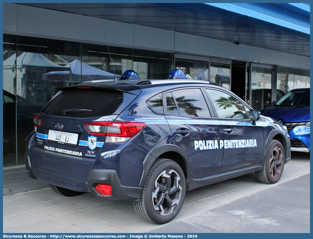 Polizia Penitenziaria 440AJ
Polizia Penitenziaria
Nucleo Traduzioni e Piantonamenti
Subaru XV E-Boxer
Parole chiave: PolPen;Pol.Pen.;AdiC;A.diC.;Agenti;di;Custodia;Polizia;Penitenziaria;Subaru;XV