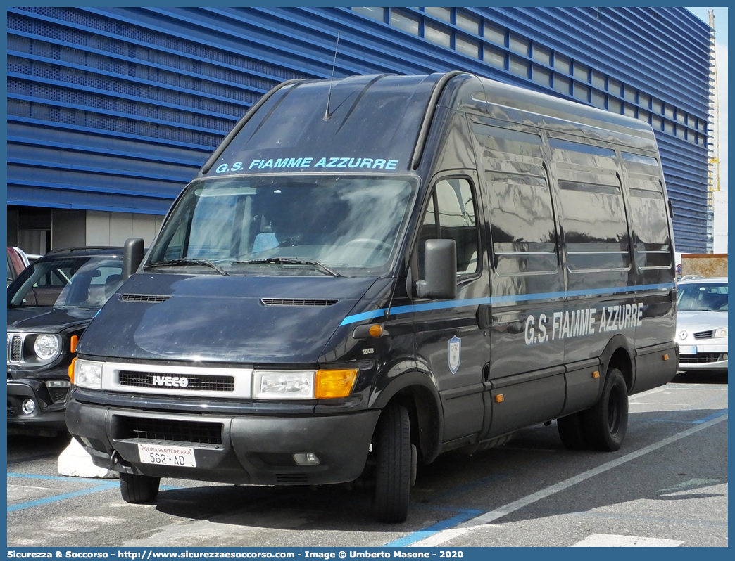 Polizia Penitenziaria 562AD
Polizia Penitenziaria
Gruppo Sportivo Fiamme Azzurre
Iveco Daily 50C13 III serie
Parole chiave: PP;P.P.;Pol.Pen;PolPen;AdiC;A.diC.;Agenti;di;Custodia;Polizia;Penitenziaria;Gruppo;Sportivo;Fiamme;Azzurre;Iveco;Daily;50C13