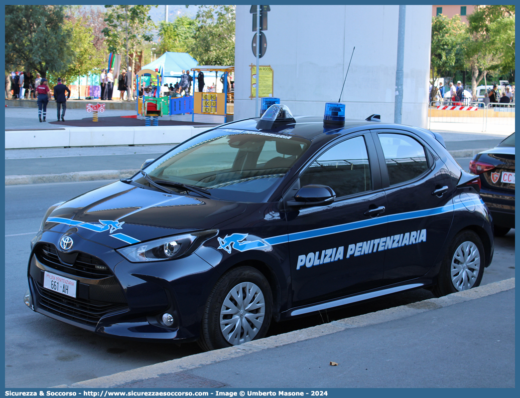 Polizia Penitenziaria 661AH
Polizia Penitenziaria
Nucleo Traduzioni e Piantonamenti
Toyota Yaris Hybrid V serie
Allestitore Focaccia Group S.r.l.
Parole chiave: Polizia;Penitenziaria;Agenti;di;Custodia;Nucleo;Traduzioni;e;Piantonamenti;Toyota;Yaris;Focaccia