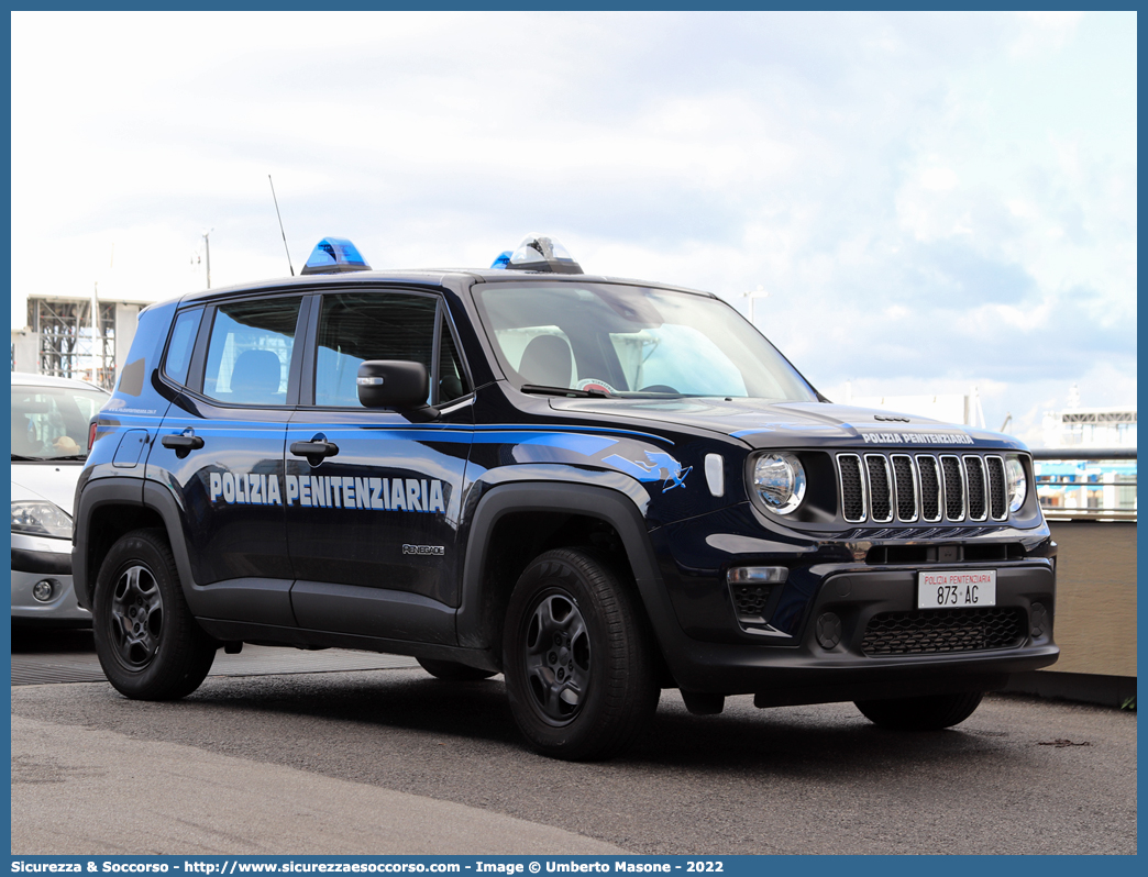 Polizia Penitenziaria 873AG
Polizia Penitenziaria
Nucleo Traduzioni e Piantonamenti
Jeep Renegade I serie restyling
Parole chiave: PP;P.P.;Pol.Pen;PolPen;AdiC;A.diC.;Agenti;di;Custodia;Polizia;Penitenziaria;Nucleo;Traduzioni;Piantonamenti;Jeep;Renegade