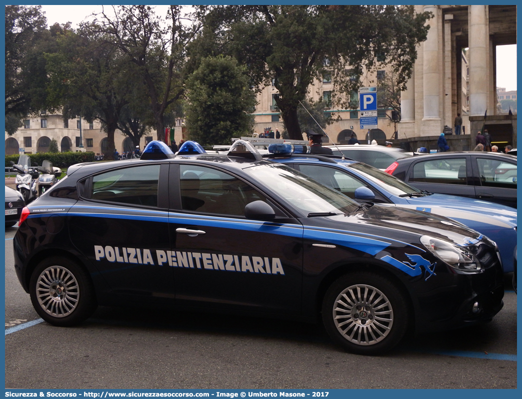 Polizia Penitenziaria 941AF
Polizia Penitenziaria
Nucleo Traduzioni e Piantonamenti
Alfa Romeo Nuova Giulietta I serie II restyling
Parole chiave: PolPen;P.P.;PP;Polizia;Penitenziaria;AdiC;A.diC;Agenti;di;Custodia;Nucleo;Traduzioni;Piantonamenti;Alfa;Romeo;Nuova;Giulietta