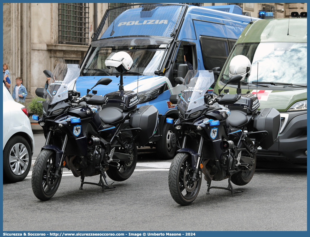 -
Polizia Penitenziaria
Nucleo Traduzioni e Piantonamenti
Yamaha Tracer 9
Parole chiave: Polizia;Penitenziaria;Agenti;di;Custodia;Nucleo;Traduzioni;e;Piantonamenti;Yamaha;Tracer