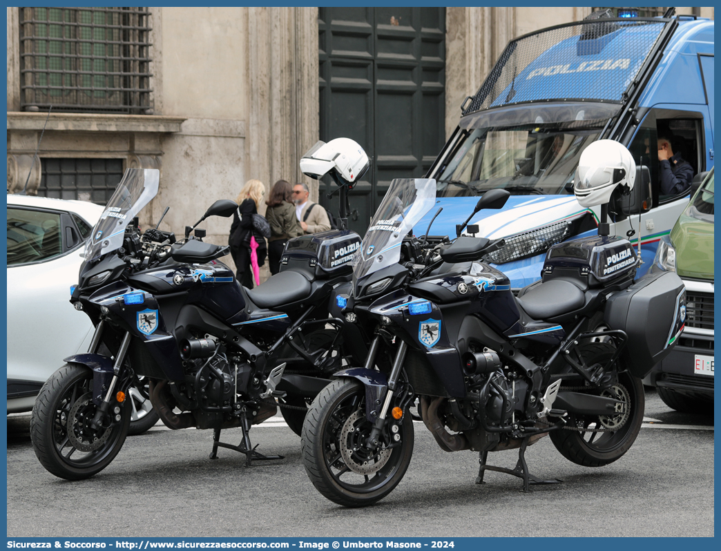 -
Polizia Penitenziaria
Nucleo Traduzioni e Piantonamenti
Yamaha Tracer 9
Parole chiave: Polizia;Penitenziaria;Agenti;di;Custodia;Nucleo;Traduzioni;e;Piantonamenti;Yamaha;Tracer