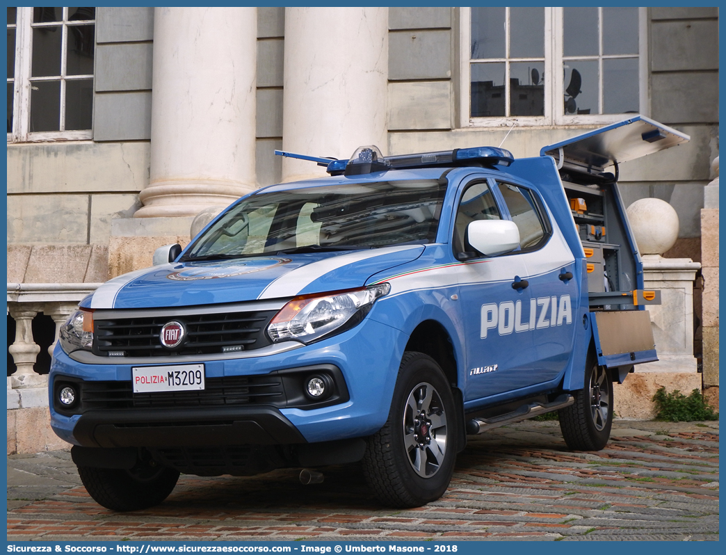 Polizia M3209
Polizia di Stato
Polizia Scientifica
Fiat Fullback
Allestitore Nuova Carrozzeria Torinese S.r.l.
Parole chiave: PS;P.S.;Polizia;di;Stato;Scientifica;Fiat;Fullback;NCT;Nuova;Carrozzeria;Torinese