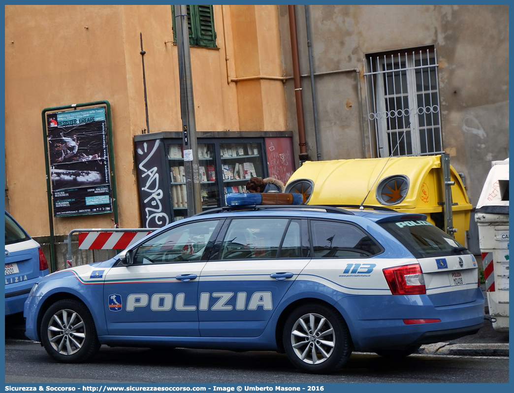 Polizia M0408
Polizia di Stato
Polizia Stradale
Autostrade per l'Italia S.p.A.
Skoda Octavia Wagon IV serie
Allestitore Focaccia Group S.r.l.
(II fornitura)
Parole chiave: Polizia di Stato;Polizia Stradale;Autostrade per Italia S.p.A.;Autostrade S.p.A.;Autostrade;Italia;Skoda;Octavia;Wagon;Station;SW;S.W.;Focaccia