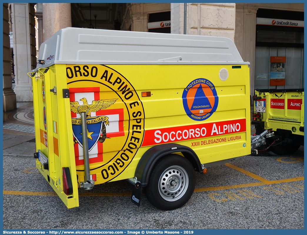 9-7
Corpo Nazionale
Soccorso Alpino e Speleologico
Delegazione Alpina
XXIII Liguria di Ponente
Stazione di La Spezia
Carrello
Parole chiave: CNSAS;C.N.S.A.S.;Corpo;Nazionale;Soccorso;Alpino;Speleologico;Liguria;SASL;S.A.S.L.;La Spezia;Carrello