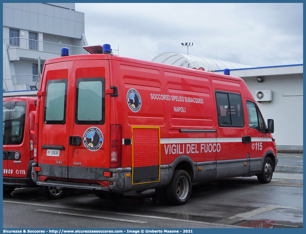 VF 21630
Corpo Nazionale Vigili del Fuoco
Nucleo Soccorso Subacqueo e Acquatico
Iveco Daily 35C13 III serie
Parole chiave: Corpo;Nazionale;Vigili del Fuoco;Vigili;Fuoco;Iveco;Daily;35C13;NSSA;N.S.S.A.;Soccorso;Subacqueo;Acquatico;Sommozzatori;Subacquei