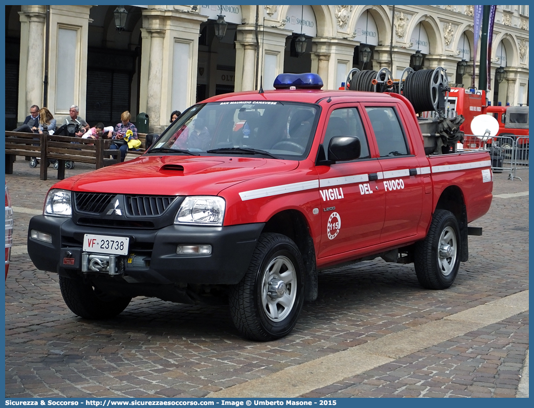 VF 23738
Corpo Nazionale Vigili del Fuoco
Mitsubishi L200 III serie restyling
Parole chiave: VF;V.F.;VVF;V.V.F.;Corpo;Nazionale;Vigili del Fuoco;Vigili;Fuoco;Mitsubishi;L200