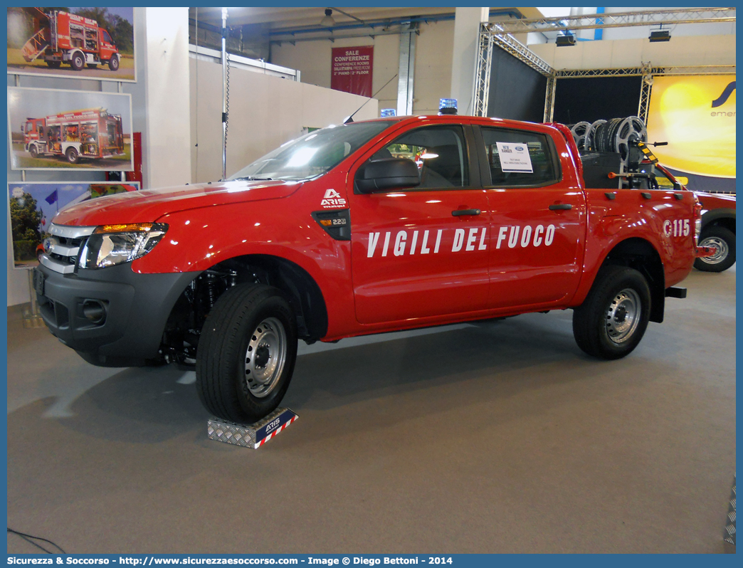 -
Corpo Nazionale Vigili del Fuoco
Ford Ranger III serie restyling
Allestitore Aris S.p.A.
Parole chiave: VVF;V.V.F.;Corpo;Nazionale;Vigili;del;Fuoco;Ford;Ranger;Aris