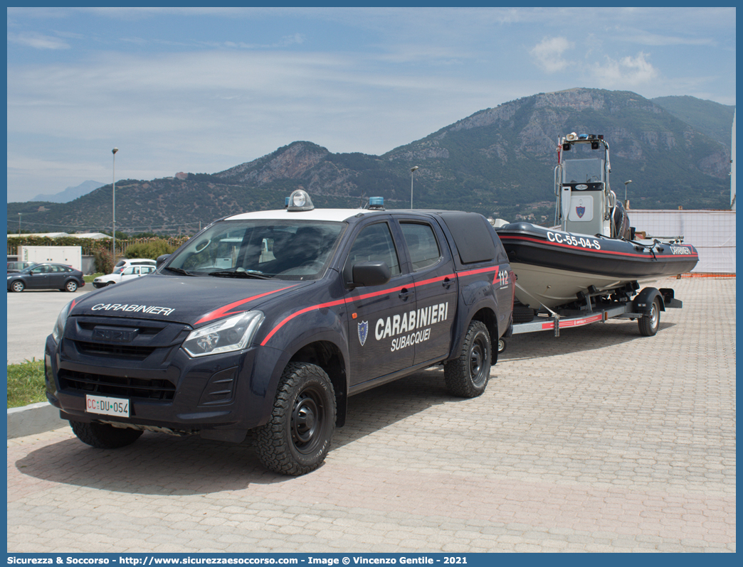 CC DU054
Arma dei Carabinieri
Centro e Nuclei Subacquei
Isuzu D-Max II serie restyling
Allestitore Maritan S.r.l.
Parole chiave: Arma dei Carabinieri;Centro e Nuclei Subacquei;Isuzu;D-Max;Maritan