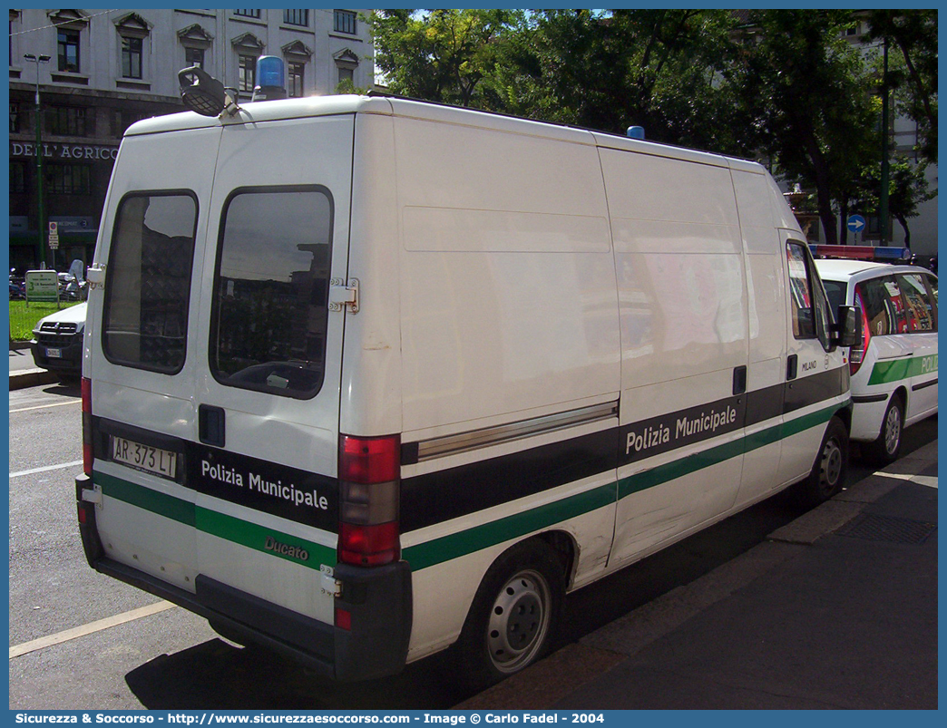 -
Polizia Municipale
Comune di Milano
Fiat Ducato II serie
Parole chiave: PL;P.L.;PM;P.M.;Polizia;Locale;Municipale;Milano;Fiat;Ducato