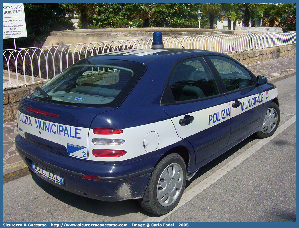 -
Polizia Municipale
Comune di Breda di Piave
Fiat Brava
Parole chiave: PL;P.L.;PM;P.M.;Polizia;Locale;Municipale;Breda;di;Piave;Fiat;Brava