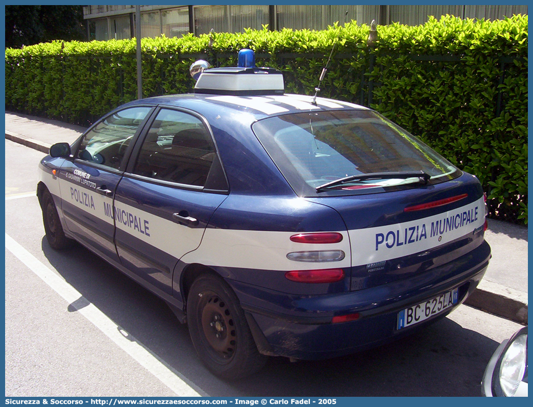 -
Polizia Municipale
Comune di San Giovanni Lupatoto
Fiat Brava
Parole chiave: PL;P.L.;PM;P.M.;Polizia;Locale;Municipale;San;Giovanni;Lupatoto;Fiat;Brava