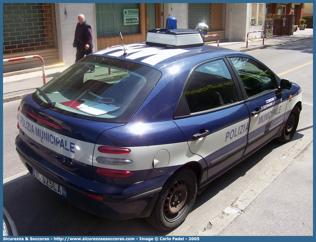 -
Polizia Municipale
Comune di San Giovanni Lupatoto
Fiat Brava
Parole chiave: PL;P.L.;PM;P.M.;Polizia;Locale;Municipale;San;Giovanni;Lupatoto;Fiat;Brava