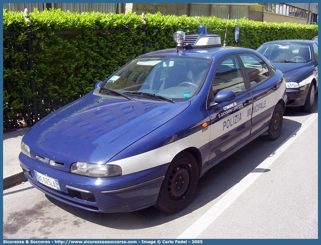 -
Polizia Municipale
Comune di San Giovanni Lupatoto
Fiat Brava
Parole chiave: PL;P.L.;PM;P.M.;Polizia;Locale;Municipale;San;Giovanni;Lupatoto;Fiat;Brava