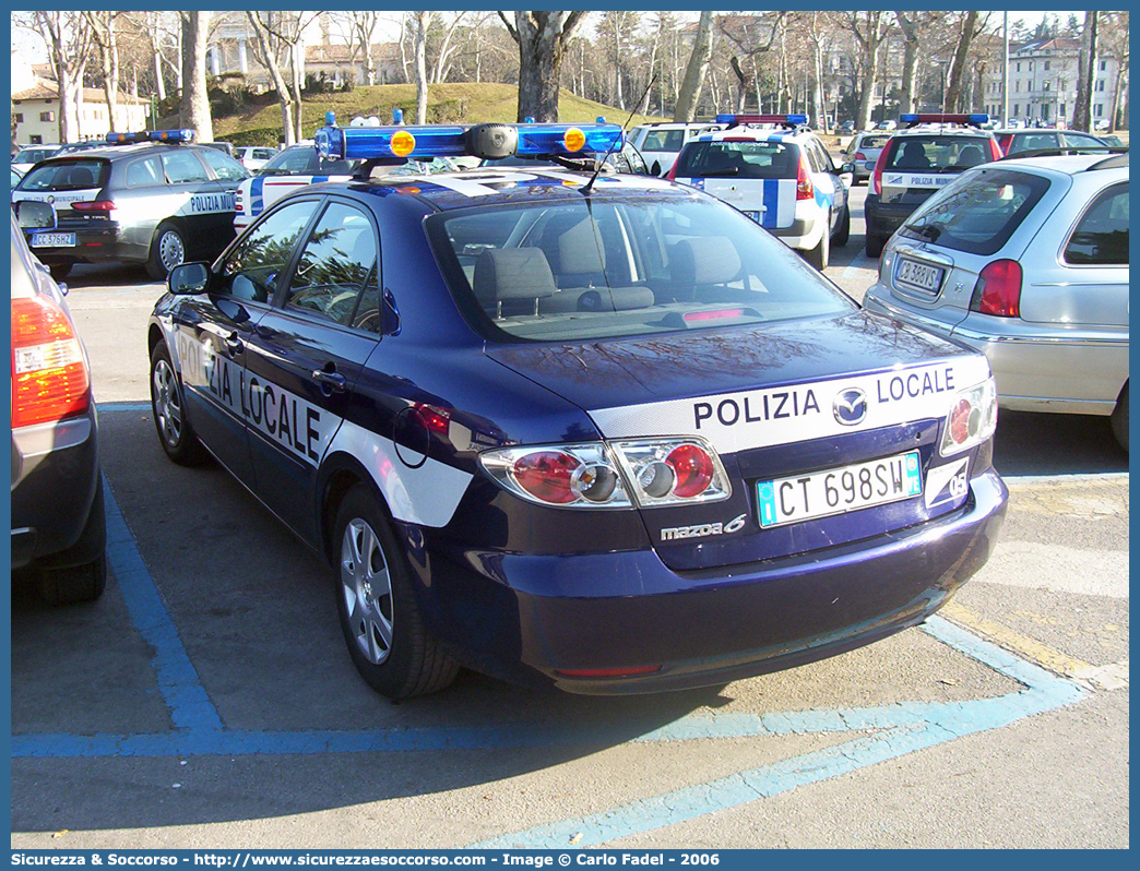 -
Polizia Locale
Comune di Eraclea
Mazda 6 I serie
Parole chiave: PL;P.L.;PM;P.M.;Polizia;Locale;Municipale;Eraclea;Mazda;6