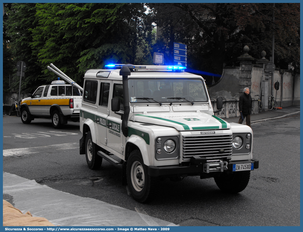 -
Polizia Locale
Comune di Monza
Land Rover Defender 110
Parole chiave: PL;P.L.;PM;P.M.;Polizia;Locale;Municipale;Monza;Land;Rover;Defender;110