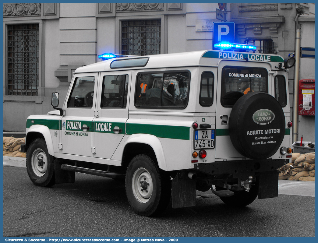 -
Polizia Locale
Comune di Monza
Land Rover Defender 110
Parole chiave: PL;P.L.;PM;P.M.;Polizia;Locale;Municipale;Monza;Land;Rover;Defender;110