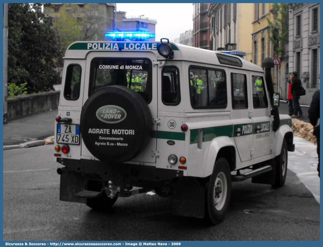 -
Polizia Locale
Comune di Monza
Land Rover Defender 110
Parole chiave: PL;P.L.;PM;P.M.;Polizia;Locale;Municipale;Monza;Land;Rover;Defender;110