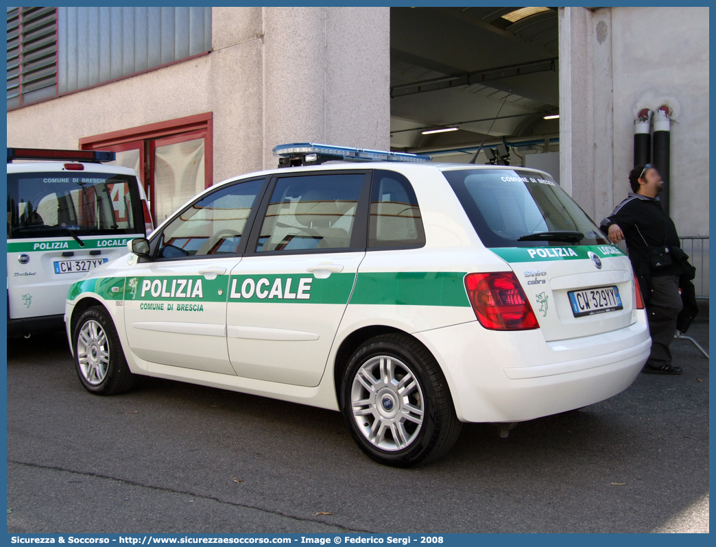 -
Polizia Locale
Comune di Brescia
Fiat Stilo II serie
Allestitore OVT S.r.l.
Parole chiave: PL;P.L.;PM;P.M.;Polizia;Locale;Municipale;Brescia;Fiat;Stilo;OVT