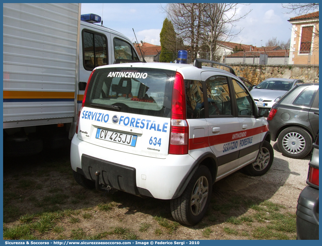 634
Regione Veneto
Servizio Forestale Regionale
Fiat Nuova Panda 4x4 I serie restyling
Antincendio
Parole chiave: Regione;Veneto;Servizio;Forestale;Regionale;Fiat;Nuova;Panda;4x4;Antincendio