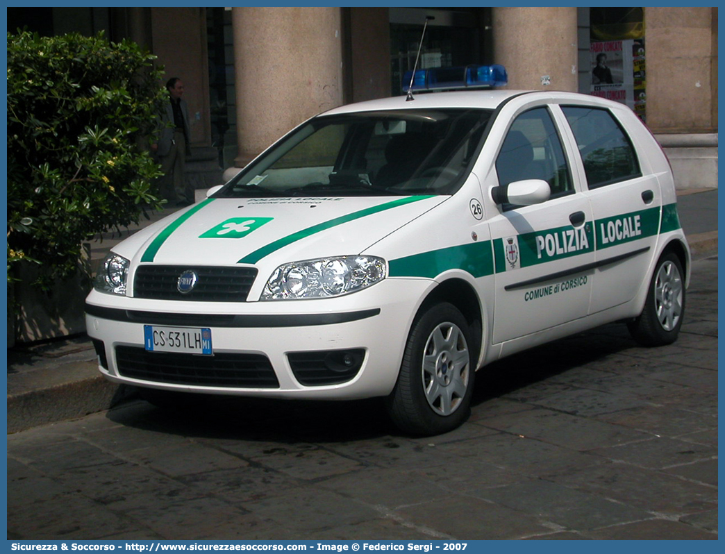 -
Polizia Locale
Comune di Corsico
Fiat Punto III serie
Parole chiave: PL;P.L.;PM;P.M.;Polizia;Locale;Municipale;Corsico;Fiat;Punto