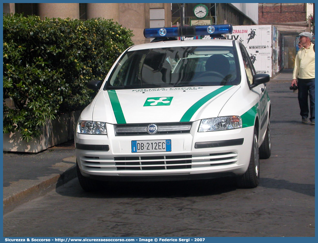 -
Polizia Locale
Comune di Rozzano
Fiat Stilo III serie
Parole chiave: PL;P.L.;PM;P.M.;Polizia;Locale;Municipale;Rozzano;Fiat;Stilo