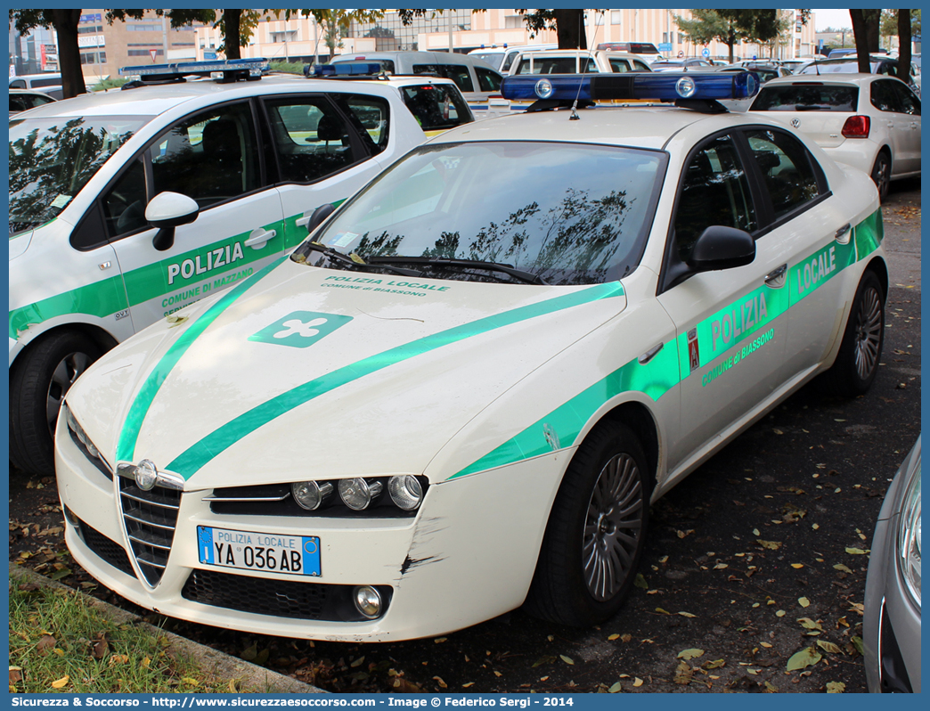 Polizia Locale YA036AB
Polizia Locale
Comune di Biassono
Alfa Romeo 159
Parole chiave: PL;P.L.;PM;P.M.;Polizia;Locale;Municipale;Biassono;Alfa;Romeo;159