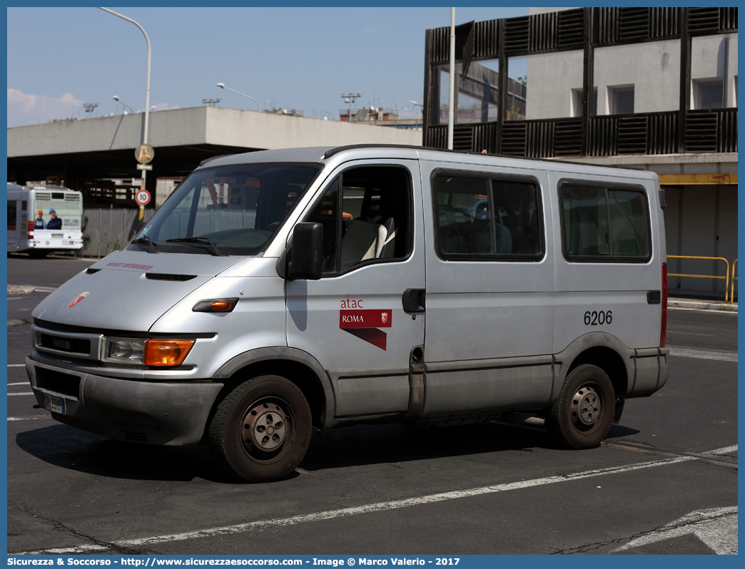 6206
ATAC S.p.A.
Pronto Intervento
Iveco Daily 29L12 III serie
Parole chiave: ATAC;Soccorso;Tram;Bus;Autobus;Iveco;Daily;29L12