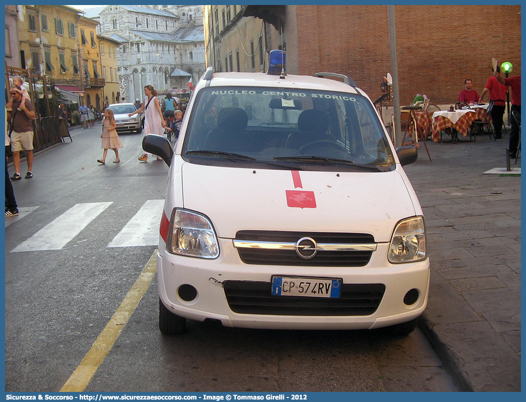 -
Polizia Municipale
Comune di Pisa
Opel Agila I serie
Parole chiave: PL;P.L.;PM;P.M.;Polizia;Locale;Municipale;Pisa;Opel;Agila