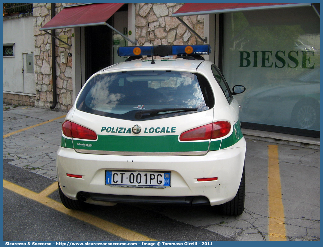 -
Polizia Locale
Comune di Curtatone
Alfa Romeo 147 II serie
Allestitore Bertazzoni S.r.l.
Parole chiave: PL;P.L.;PM;P.M.;Polizia;Locale;Municipale;Curtatone;Alfa Romeo;147;Bertazzoni