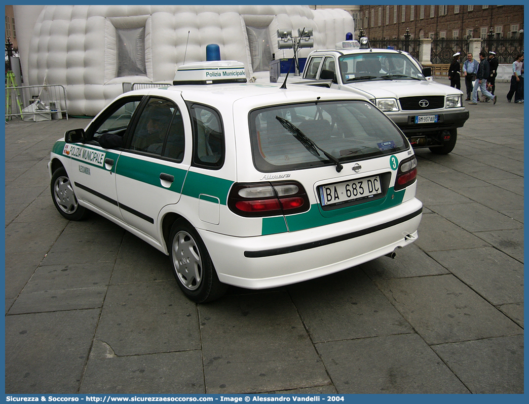 -
Polizia Municipale
Comune di Alessandria
Nissan Almera I serie hatchback
Parole chiave: PL;P.L.;PM;P.M.;Polizia;Locale;Municipale;Alessandria;Nissan;Almera;hatchback