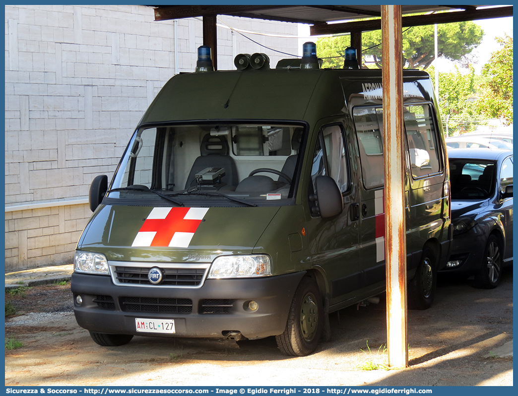 AM CL127
Aeronautica Militare Italiana
Servizio Sanitario
Fiat Ducato II serie restyling
Allestitore Bollanti S.r.l.
Parole chiave: AMI;A.M.I.;Aeronautica;Militare;Italiana;Servizio;Sanitario;Fiat;Ducato;Bollanti