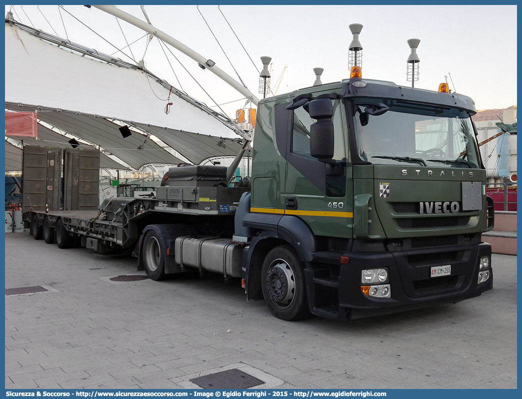 AM CM255
Aeronautica Militare Italiana
Iveco Stralis AT440S42 II serie
Parole chiave: AMI;A.M.I.;Aeronautica;Militare;Italiana;Iveco;Stralis;AT440S42