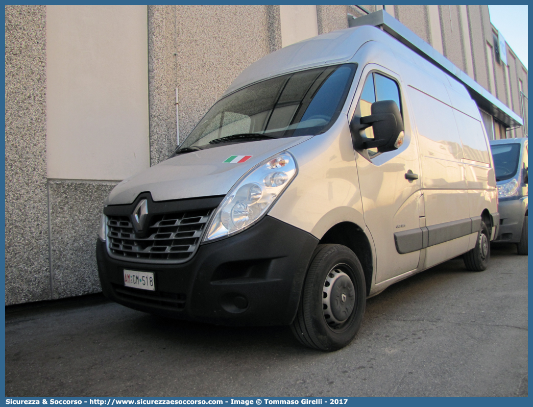 AM CM518
Aeronautica Militare Italiana
Renault Master IV serie
Parole chiave: AMI;A.M.I.;Aeronautica;Militare;Italiana;Renault;Master