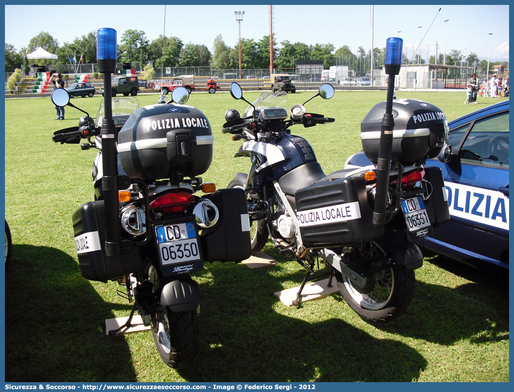 -
Polizia Locale
Comune di Resana
Bmw F650GS
Parole chiave: PL;P.L.;PM;P.M.;Polizia;Locale;Municipale;Resana;Bmw;F650GS